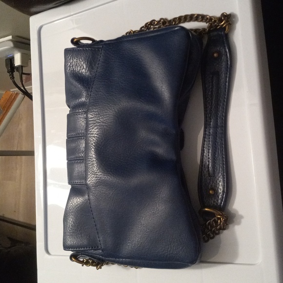 Matt by Matt & Nat Purse Vegan Leather Moto Style with Chains and Studs - Picture 4 of 4
